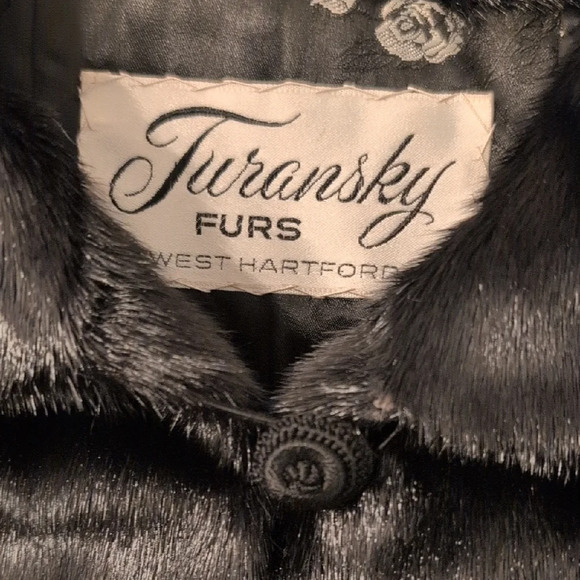 Turansky Furs - Black Fur Jacket - Picture 3 of 10